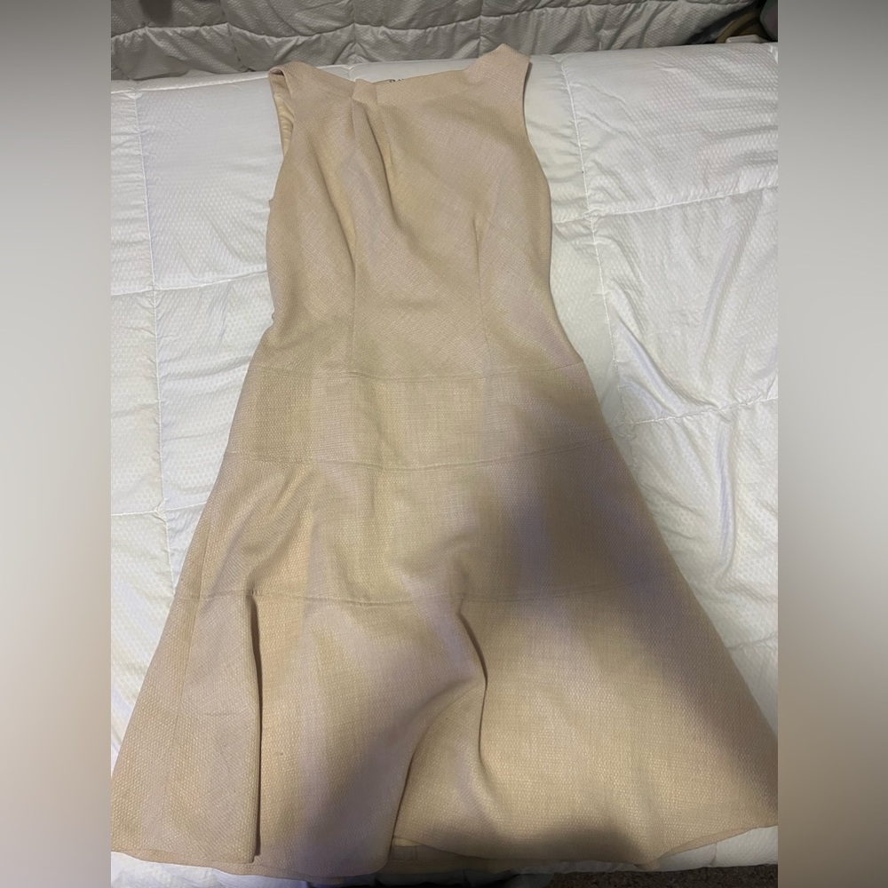Anne klein dress, cream